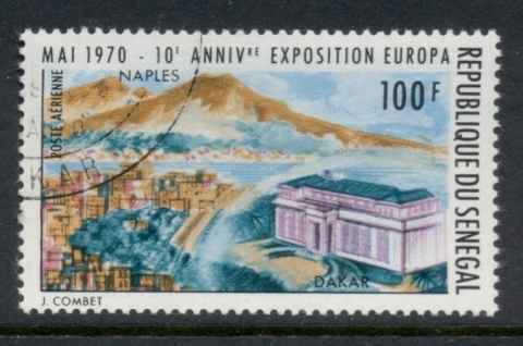 Senegal 1970 Naples Philatelic Exhibition