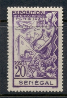 Senegal 1937 Paris Intl Expo 20c