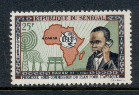 Senegal 1962 Africa plan ITU