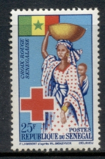 Senegal 1963 Red Cross Centenary