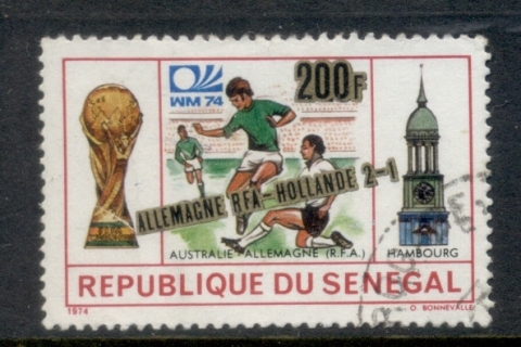 Senegal 1975 World Cup Soccer Victory Opt