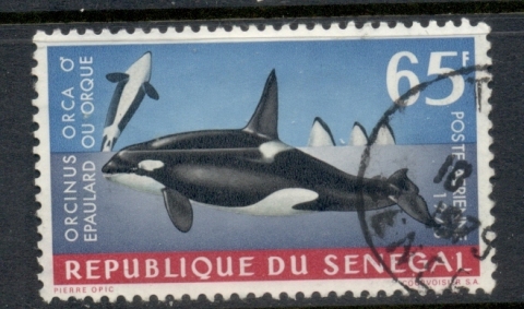 Senegal 1972 Marine Life,Fish 65f