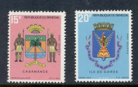 Senegal 1969 Regional Arms