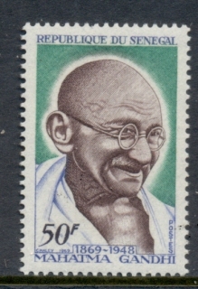 Senegal 1969 Mahatma Gandhi