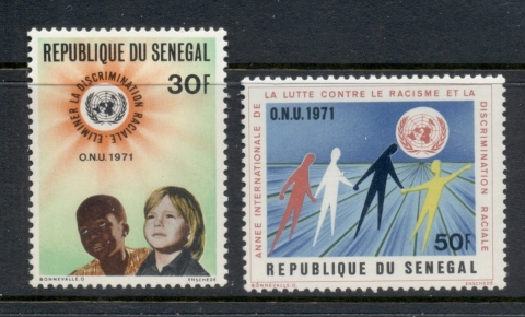 Senegal 1971 Intl. Year Against Racial Discrimination