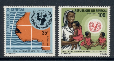 Senegal 1971 UNICEF 25th Anniv