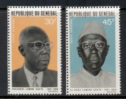 Senegal 1969 Pres. Lamine Gueye