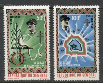 Senegal 1970 Charles de Gaulle