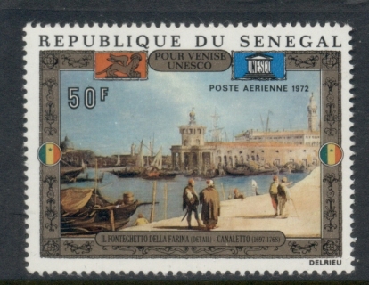 Senegal 1972 UNESCO Campaign to save Venice 50f