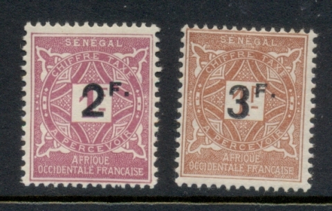 Senegal 1927 Postage Dues Surch.