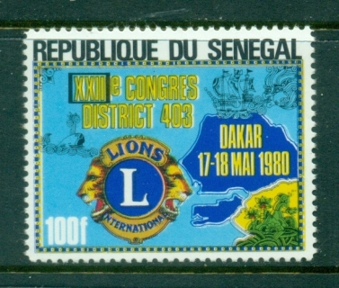 Senegal 1980 Lions Club Intl