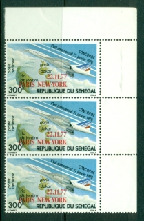 Senegal 1976 Concorde Flight Paris to Rio, Opt Paris-New York str3