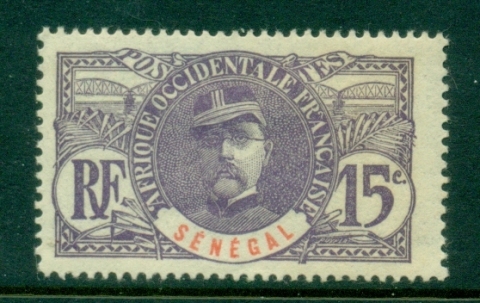 Senegal 1906 Pictorial 15c