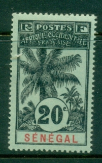 Senegal 1906 Pictorial 20c