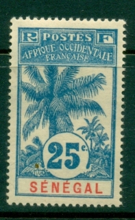 Senegal 1906 Pictorial 25c