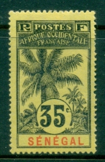 Senegal 1906 Pictorial 35c