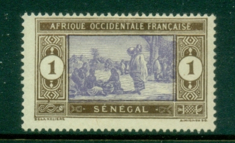 Senegal 1914-33 Pictorial 1c