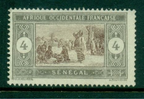 Senegal 1914-33 Pictorial 4c