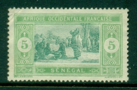 Senegal 1914-33 Pictorial 5c