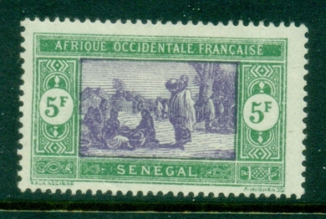 Senegal 1914-33 Pictorial 5f