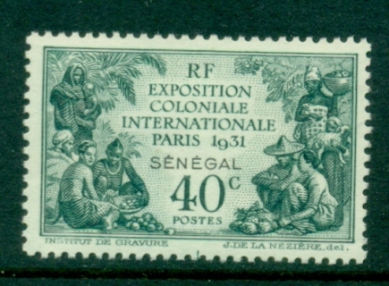 Senegal 1931 Colonial Expo 40c