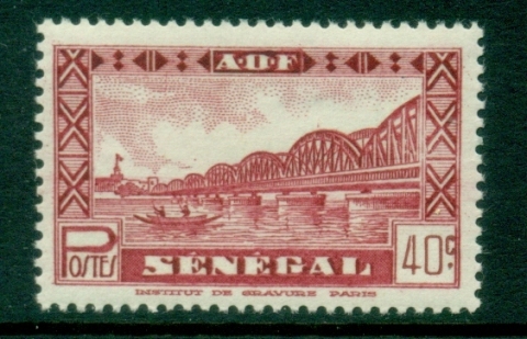 Senegal 1943-44 Pictorial without RF 40c