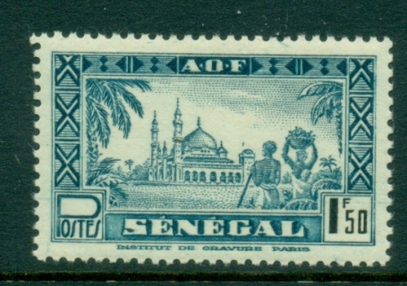 Senegal 1943-44 Pictorial without RF 1.50f