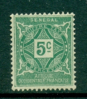 Senegal 1914 Postage Due 5c