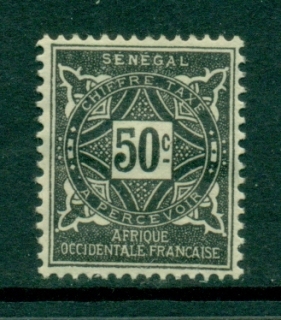 Senegal 1914 Postage Due 50c