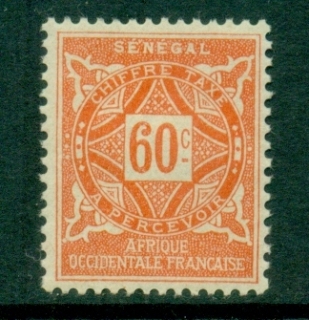 Senegal 1914 Postage Due 60c