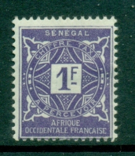 Senegal 1914 Postage Due 1f