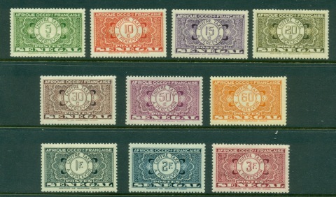 Senegal 1935 Postage Dues