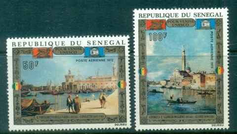 Senegal 1972 Unesco Campaign to Save venice