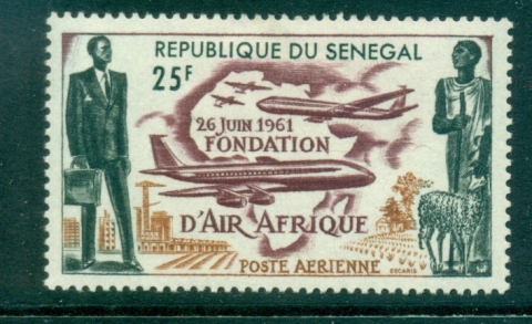 Senegal 1961 Air Africa