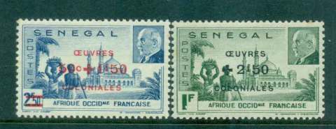 Senegal 1944 Petain Colonial Development Fund Opt