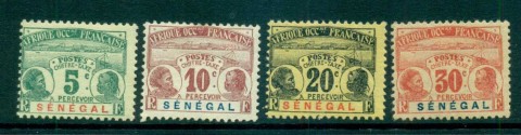 Senegal 1906 Postage Dues Asst