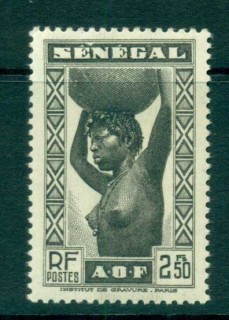 Senegal 1938-40 Senegalese Woman 2.50f