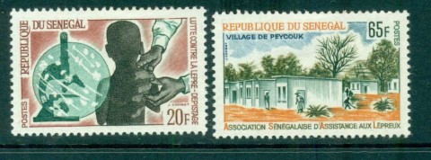 Senegal 1965 Fight against Leprosy