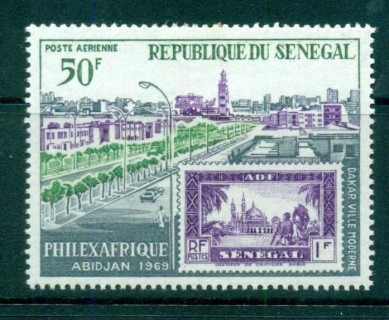 Senegal 1968 PHILEXAFRIQUE 50f