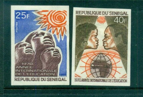 Senegal 1970 Intl. Education year IMPERF