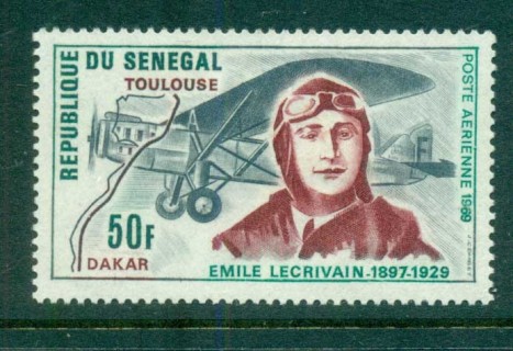 Senegal 1970 Emile Leccrivain Aviator