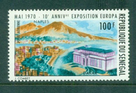 Senegal 1970 Bay of Naples & Dakar Post office