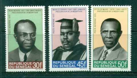 Senegal 1970 Prominent negro leaders