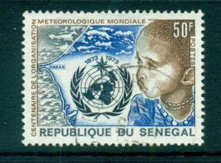 Senegal 1973 Intl. meterological cooperation