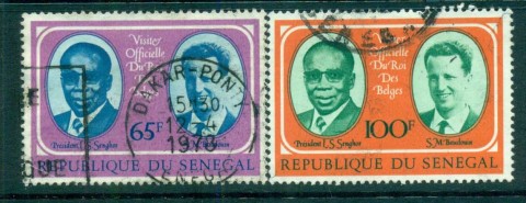 Senegal 1975 King Baudouin Visit