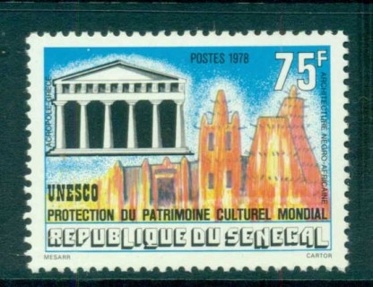 Senegal 1978 UNESCU Cultural heritage