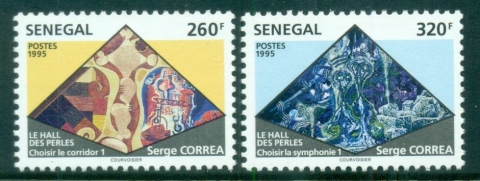 Senegal 1996 Art by Serge Correa