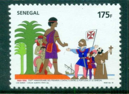 Senegal 1994 Arrival of Portugese in Senegal 550th Anniv