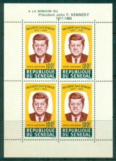 Senegal 1964 JFK Kennedy in Memoriam MS