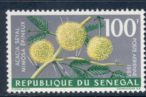 Senegal 1967 Flowers & Birds 100f